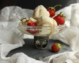 Зефирно-кокосовое мороженое