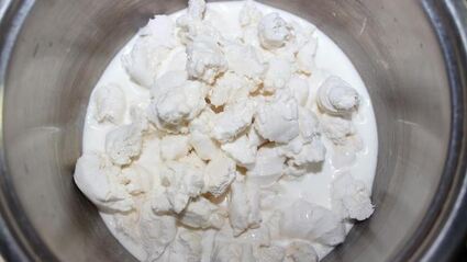 зефирно-кокосовое мороженое