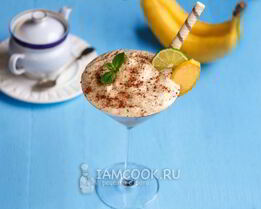 Банановый мусс