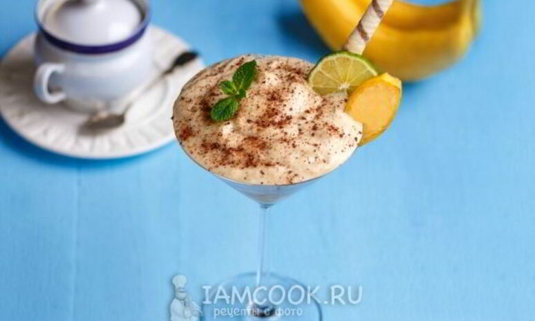 Рецепт банановый мусс