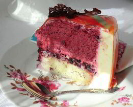 Черничный мусс для торта