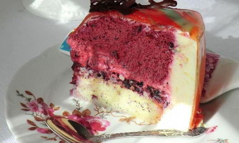 Рецепт черничный мусс для торта