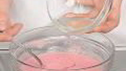 клубничный мусс с йогуртом