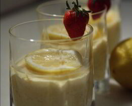 Лимонно-медовый мусс