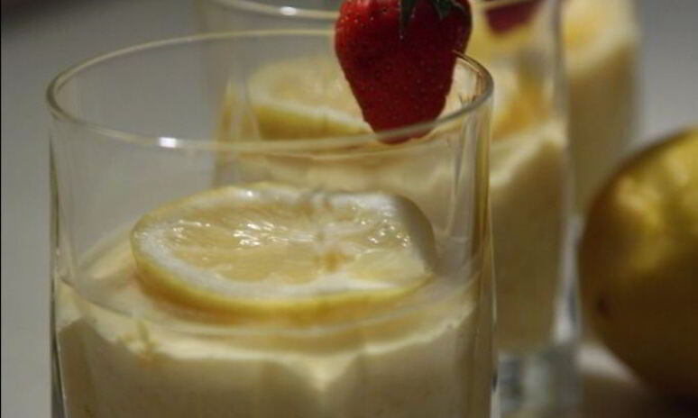 Рецепт лимонно-медовый мусс