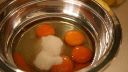 лимонно-медовый мусс