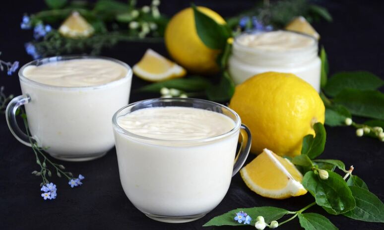 Рецепт лимонный мусс