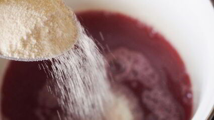 малиновый мусс из манки