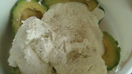 мусс из авокадо