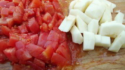 мусс из баклажанов