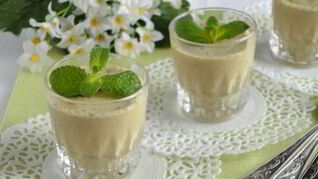 Мусс из белого шоколада