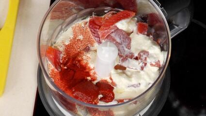 мусс из копченой семги