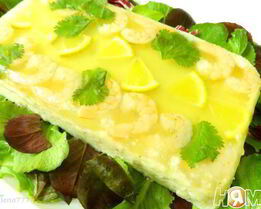 Мусс из рыбы и креветок