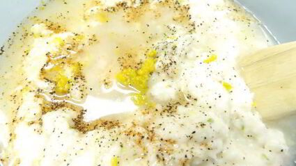 мусс из рыбы и креветок