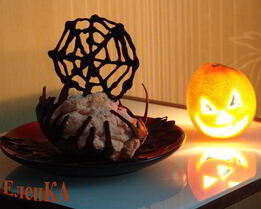 Мусс из тыквы на Halloween