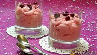 Мусс клюквенный