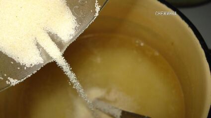 мусс лимонный