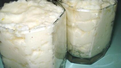 мусс лимонный