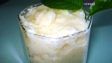 мусс лимонный