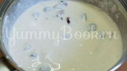 мусс творожный с черешней