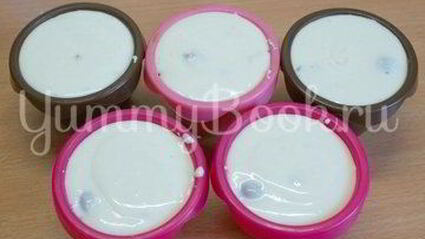 мусс творожный с черешней