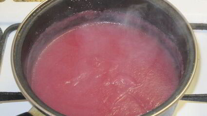 мусс вишневый