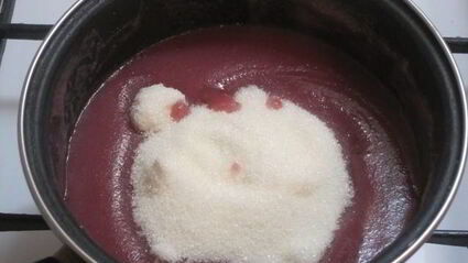 мусс вишневый