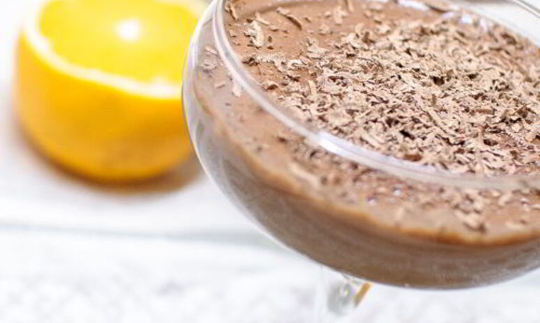 Рецепт шоколадно-манный мусс