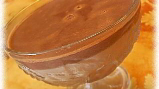 Шоколадный мусс из молока