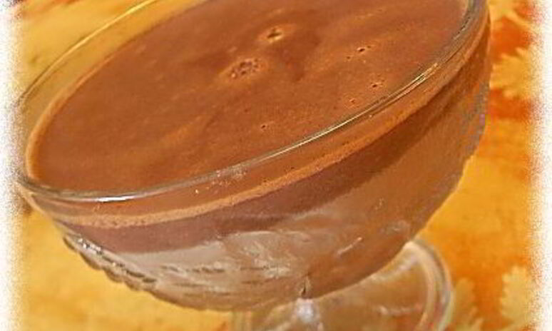 Рецепт шоколадный мусс из молока