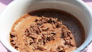 Шоколадный мусс с коньяком