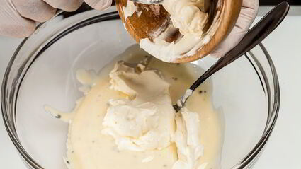 сырный мусс