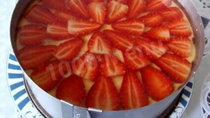 торт-мусс клубника с шампанским