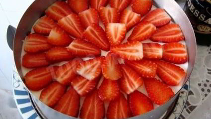 торт-мусс клубника с шампанским