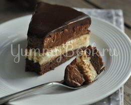 Торт-мусс сливочно-шоколадный