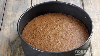 торт-мусс тирамису с зеркальной глазурью