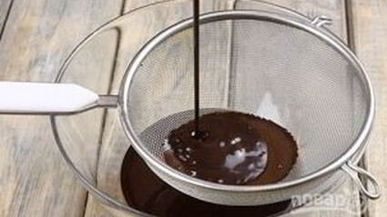 торт-мусс тирамису с зеркальной глазурью