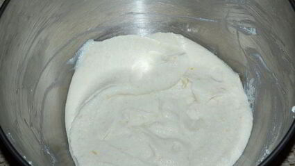 творожно-яблочный мусс с апельсиновым желе