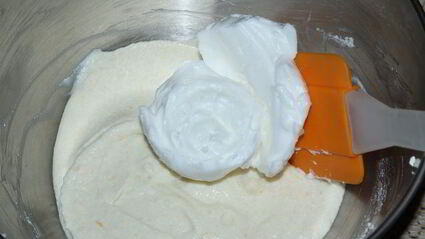 творожно-яблочный мусс с апельсиновым желе