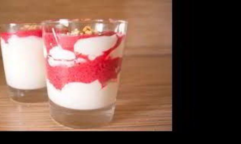 Рецепт творожно-ягодный мусс