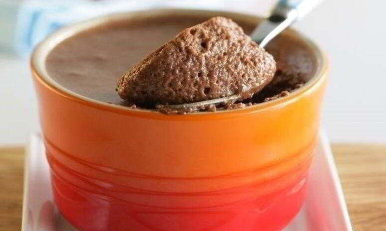 Рецепт воздушный мусс с апельсином и горьким шоколадом