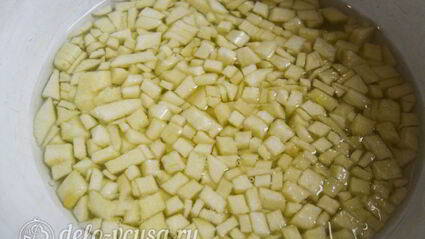 яблочный мусс