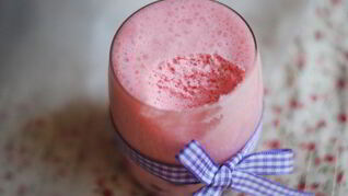 Ягодно-сметанный мусс из порошкового желе