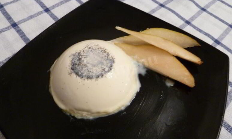 Рецепт панна котта с ванилью