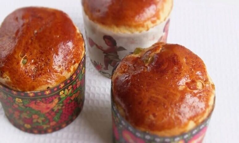 Рецепт кулич пасхальный медовый на воде с цукатами и изюмом