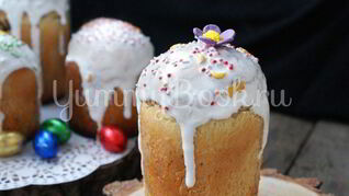 Кулич пасхальный заварной