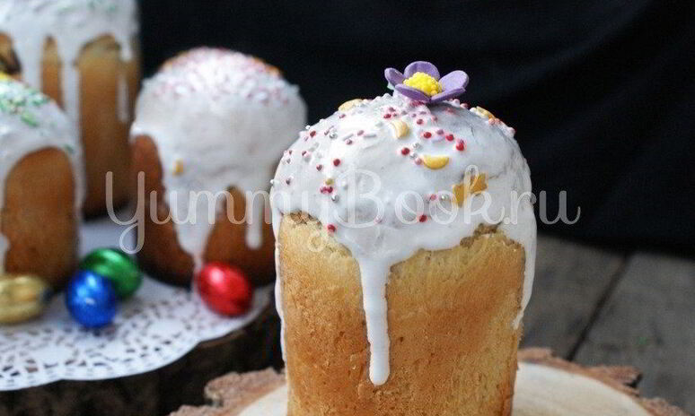 Рецепт кулич пасхальный заварной