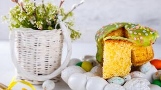 Кулич шафрановый