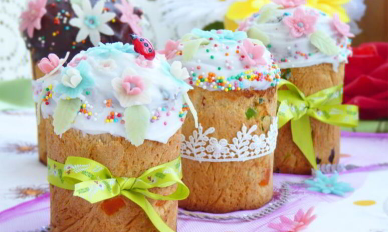Рецепт куличики пасхальные