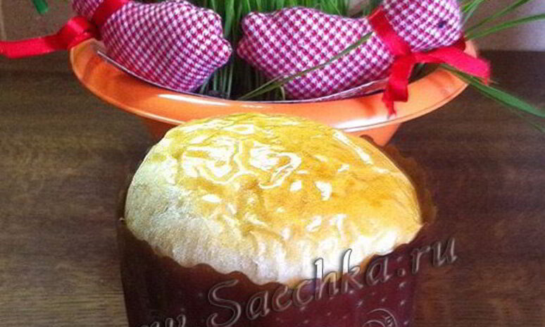 Рецепт ленивый кулич